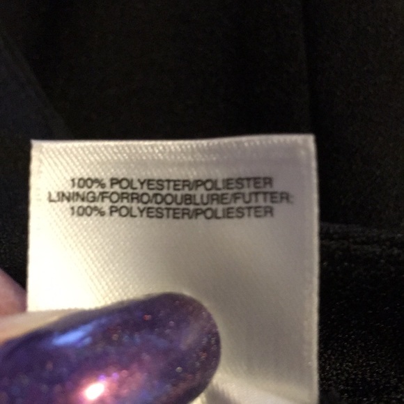 Kasper Le Suit Creased Flat-Front Black Suit Pants - Picture 4 of 7